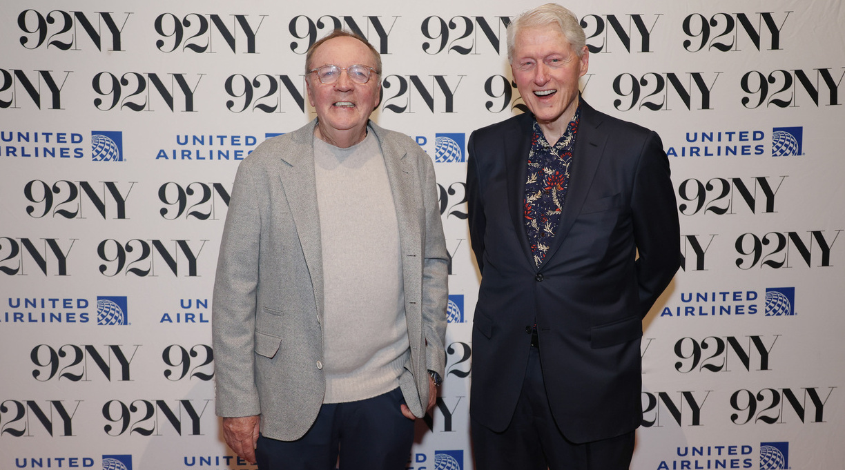 Clinton, Patterson Talk New Book on ‘Daily Show’